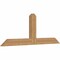 Ekena Millwork Portland Smooth Timber Gable Bracket, Western Red Cedar, 72"W x 27"H x 3 1/2"D x 5 1/2"F, 9/12 Pitch GBW072X27X0406POR00SWR - alternate 2